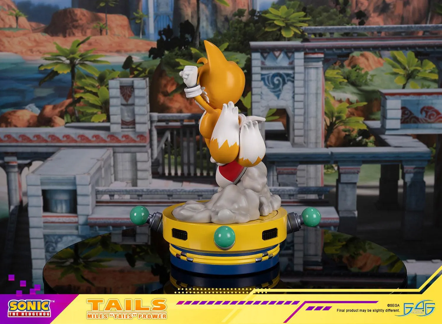 First 4 Figures Sonic Tails statuetă rășină 35 cm