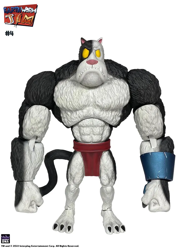 Premium DNA Toys Earthworm Jim Bob #4 figurina articulata 18cm
