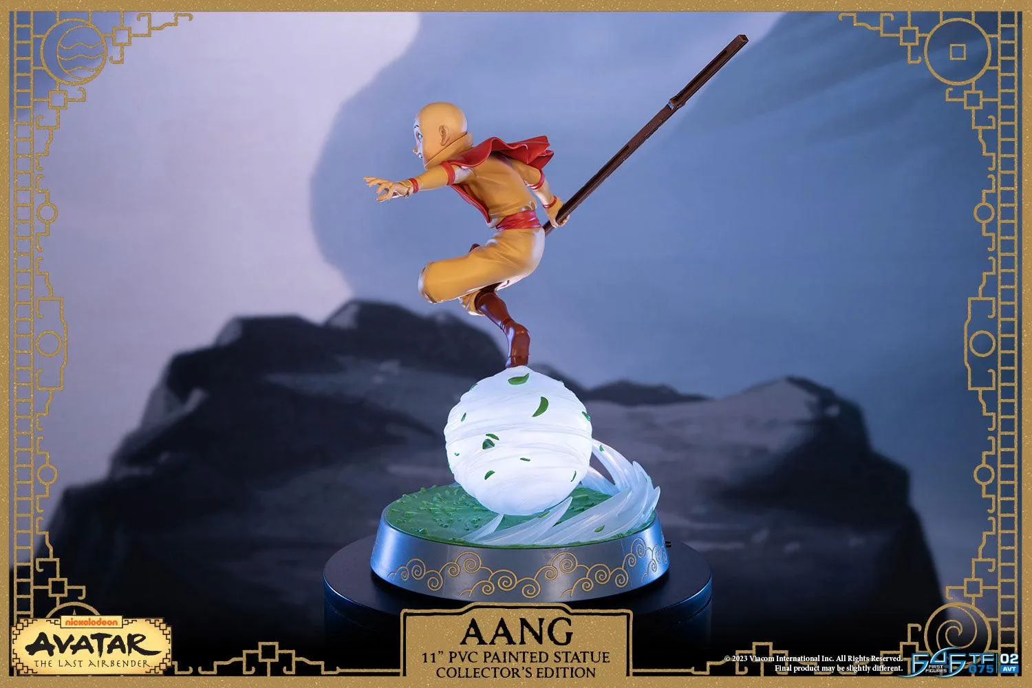 First 4 Figures Avatar Aang statuetă Collector's Edition LED