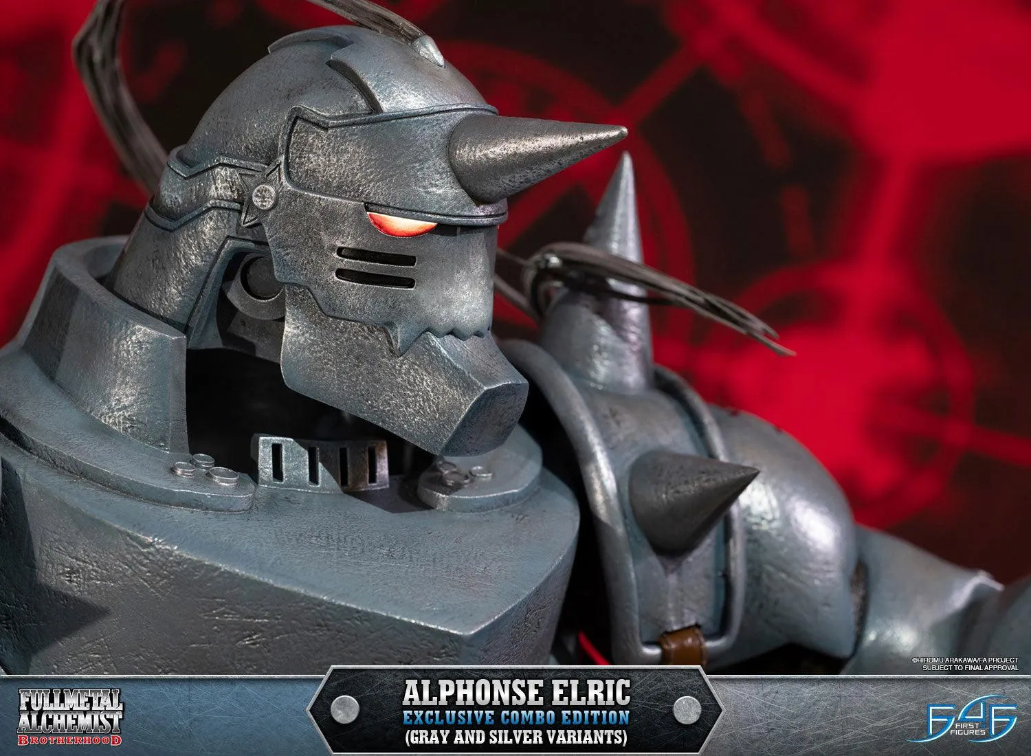 First 4 Figures Alphonse Elric Combo statuetă Exclusive Gray Silver