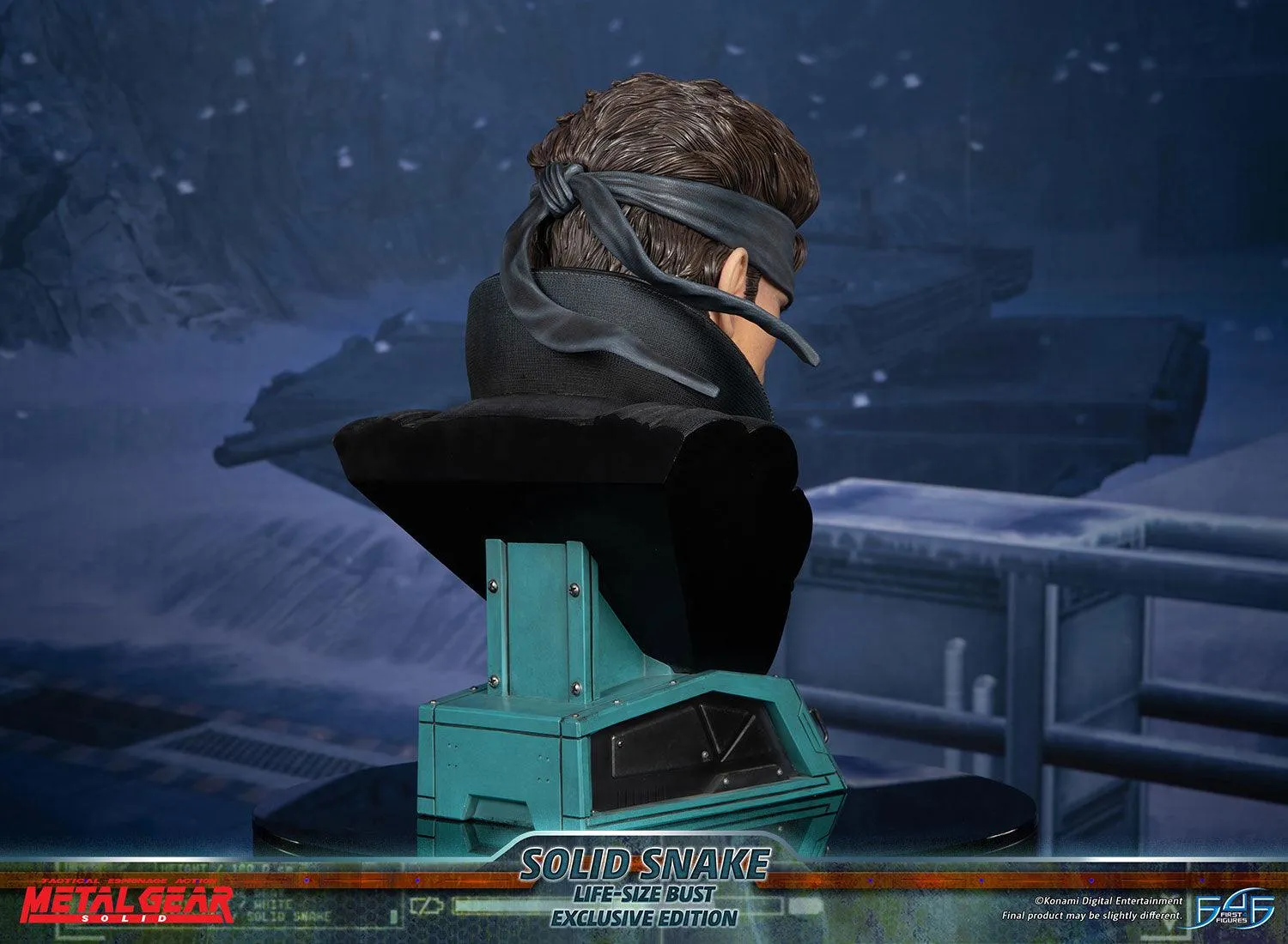 First 4 Figures Metal Gear Solid Snake bust Exclusive natural