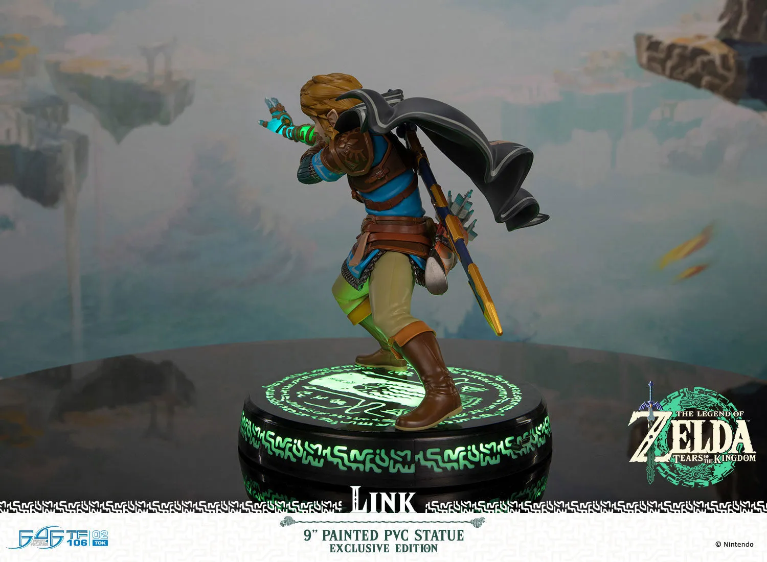 First 4 Figures Link Tears of the Kingdom statueta PVC LED
