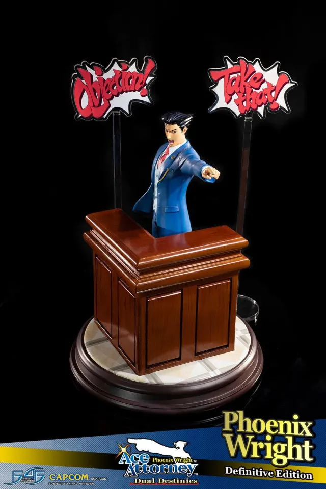 First 4 Figures Ace Attorney Phoenix Wright statueta rasina Definitive