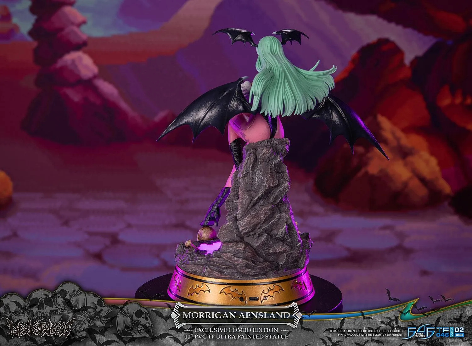 First 4 Figures Darkstalkers Morrigan statueta PVC Combo