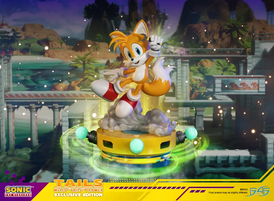 First 4 Figures Sonic Tails Exclusive statuetă rășină LED