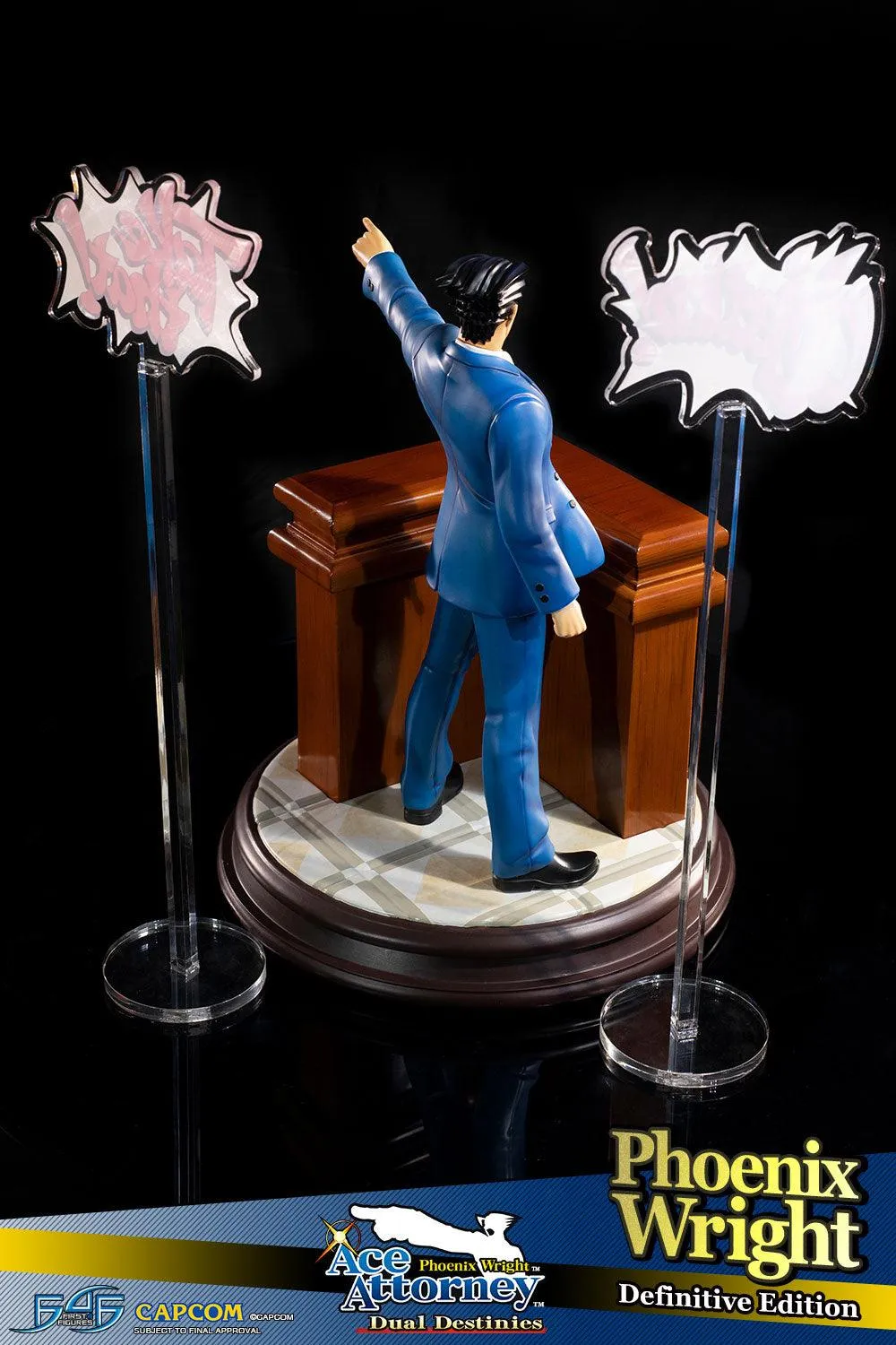 First 4 Figures Ace Attorney Phoenix Wright statueta rasina Definitive