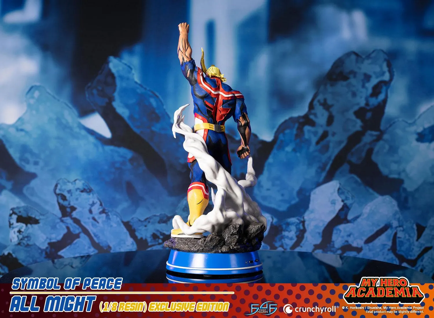 First 4 Figures My Hero Academia Symbol of Peace All Might statuetă Exclusive 1/8