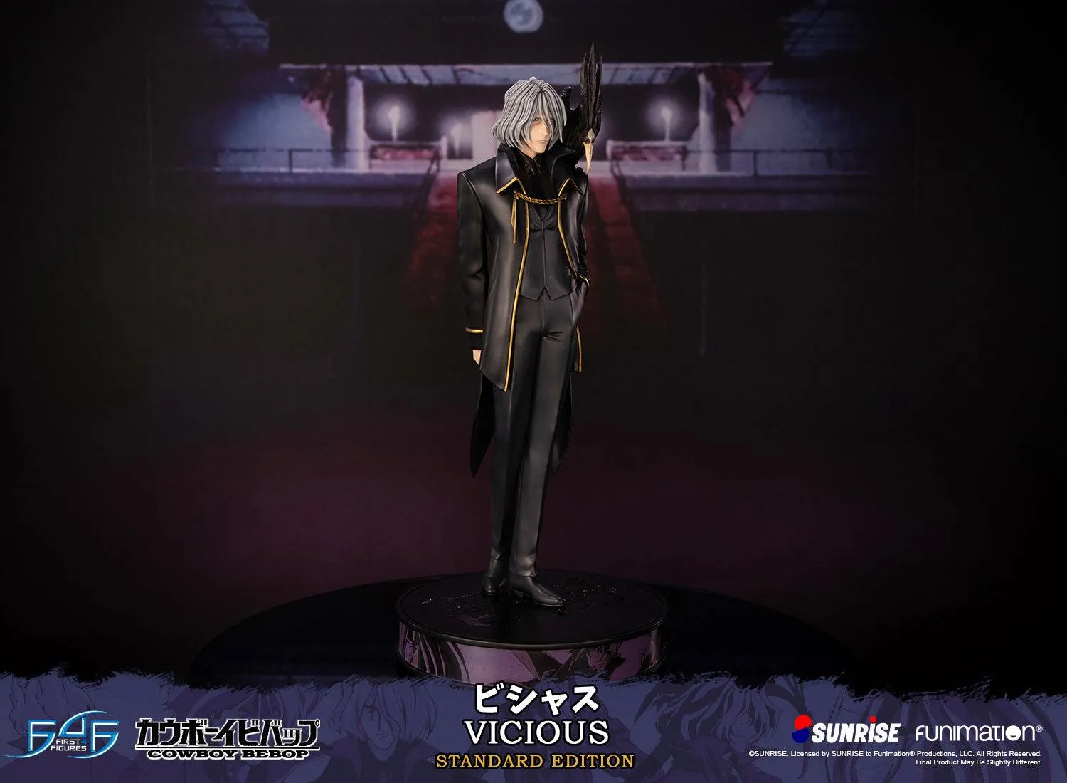 First 4 Figures Cowboy Bebop Vicious statuetă Standard 56cm