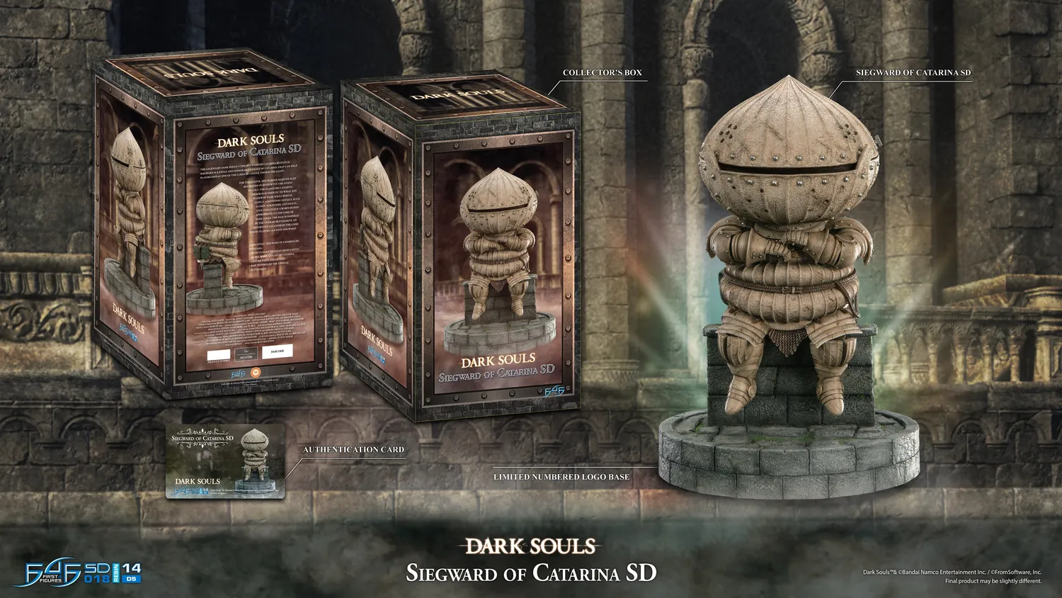 First 4 Figures Dark Souls Siegward statueta SD 21cm