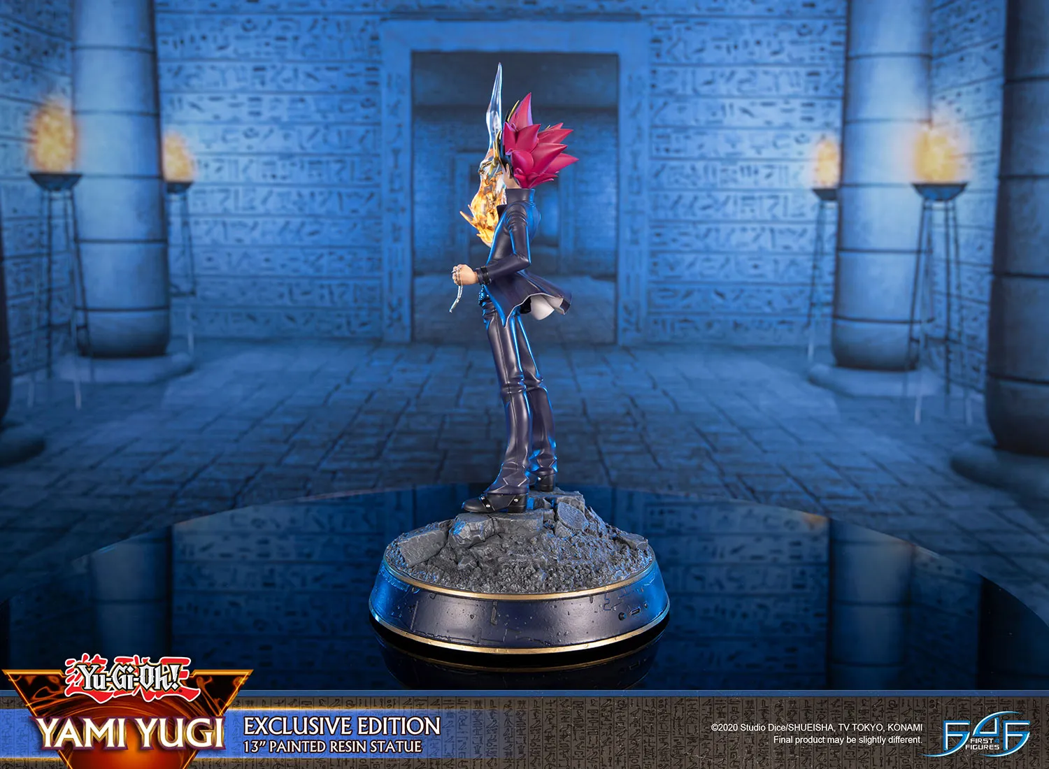 First 4 Figures Yu-Gi-Oh! Yami Yugi statueta Exclusive Edition LED