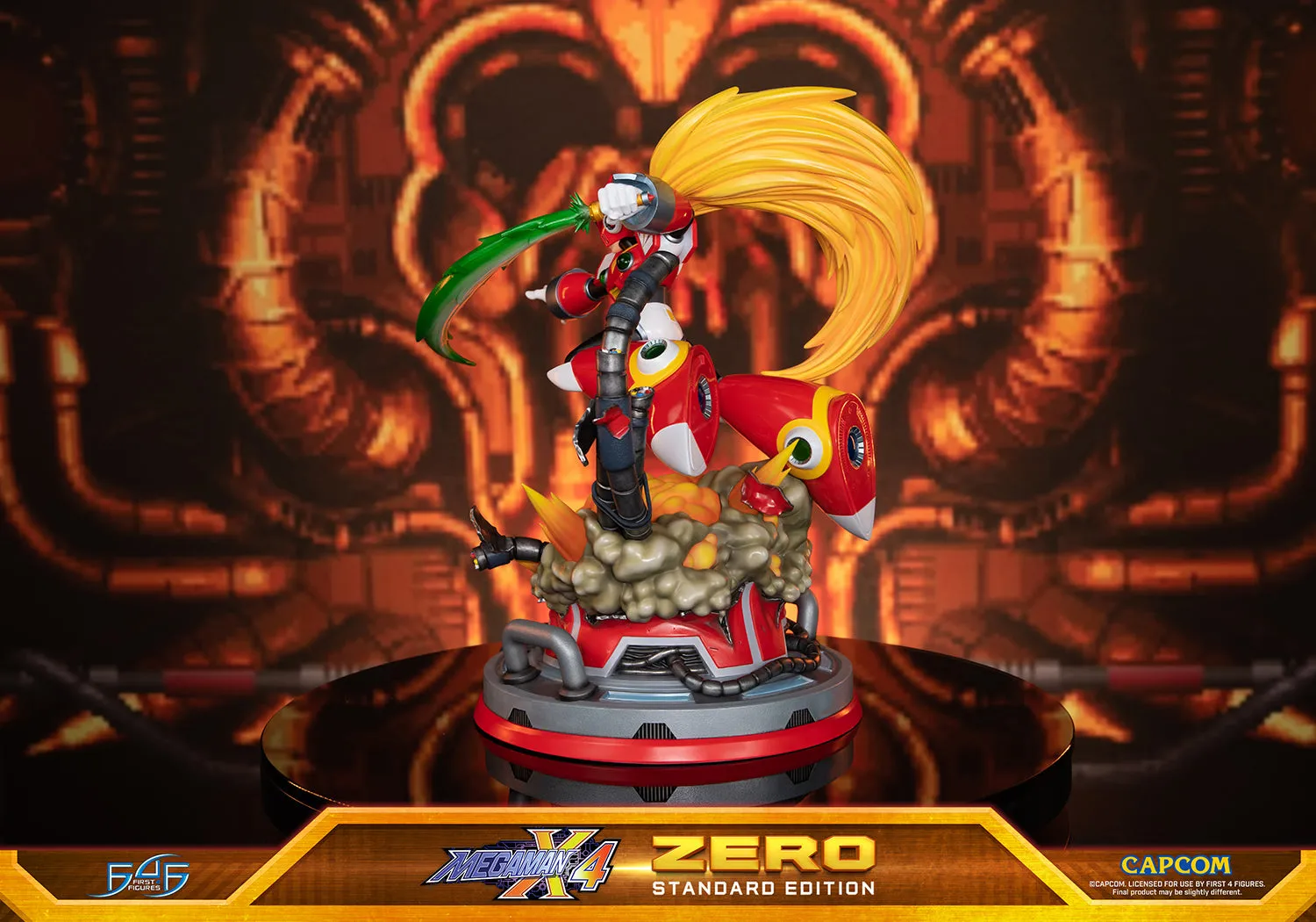 First 4 Figures Mega Man X Zero statuetă Standard 43 cm
