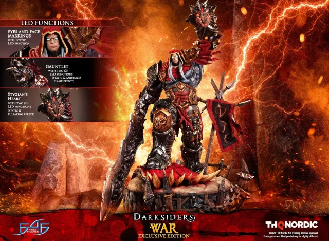 First 4 Figures Darksiders War statuetă Exclusive LED 1/6