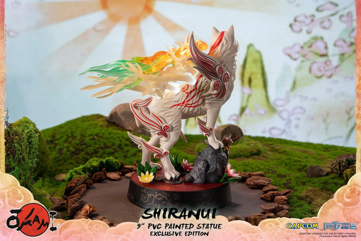 First 4 Figures Okami Shiranui figurina PVC Exclusive LED