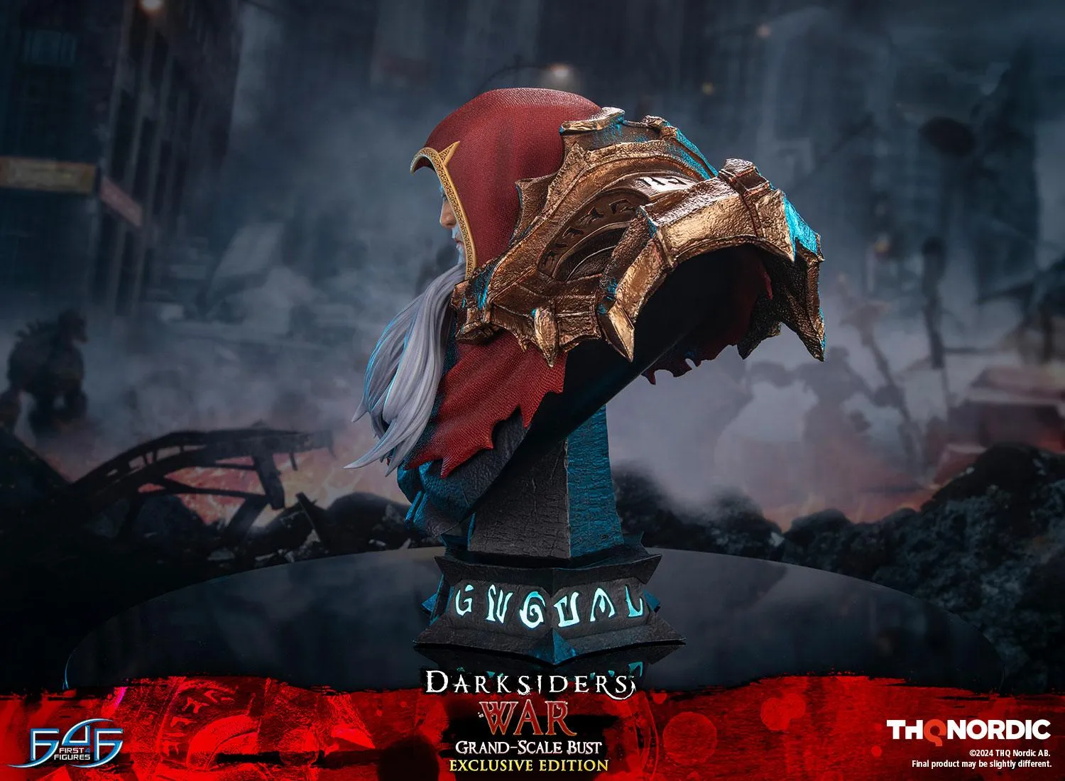 First 4 Figures Darksiders War bust rasina Exclusive LED