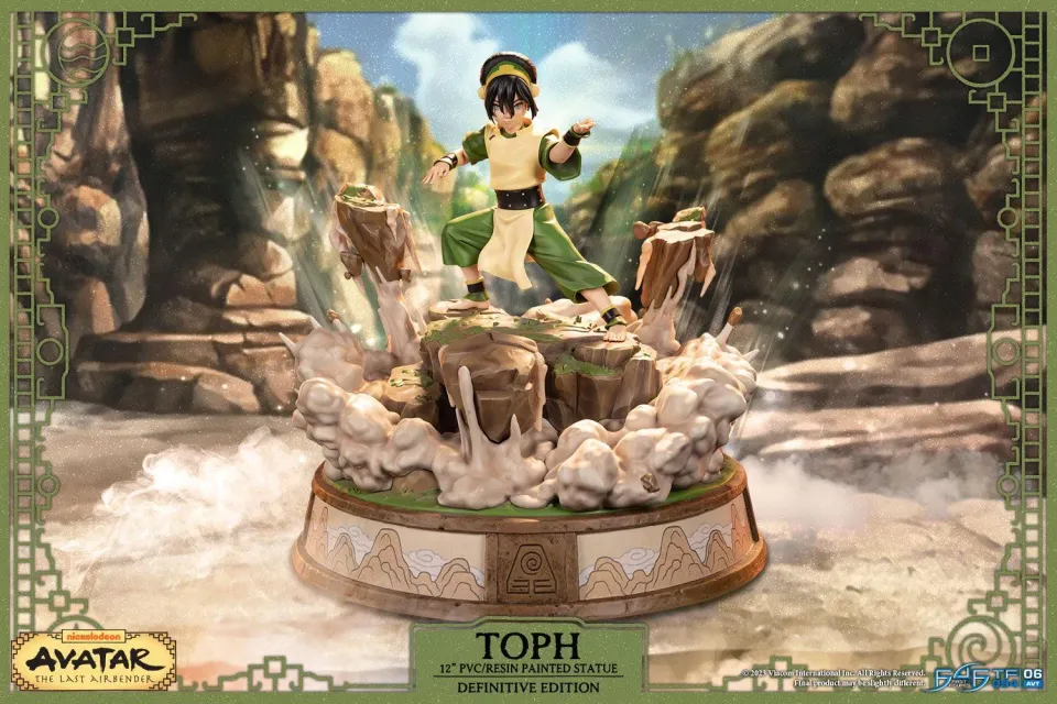 First 4 Figures Avatar Toph figurină Definitive Edition PVC