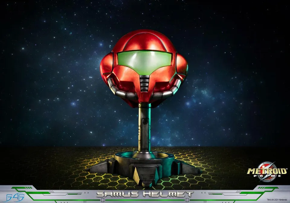 First 4 Figures Metroid Samus Helmet cască replică rășină