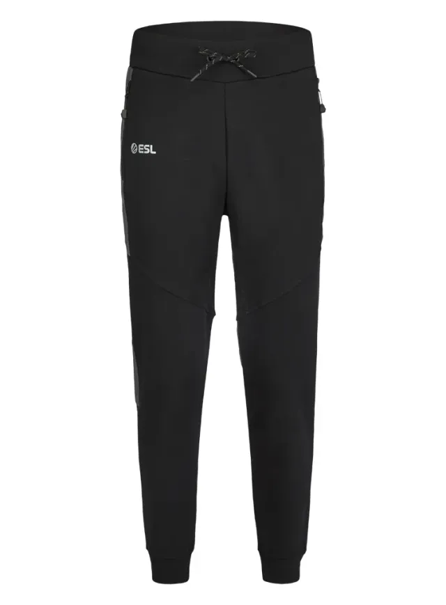 ESL Gaming Performance pantaloni sport negri poliester