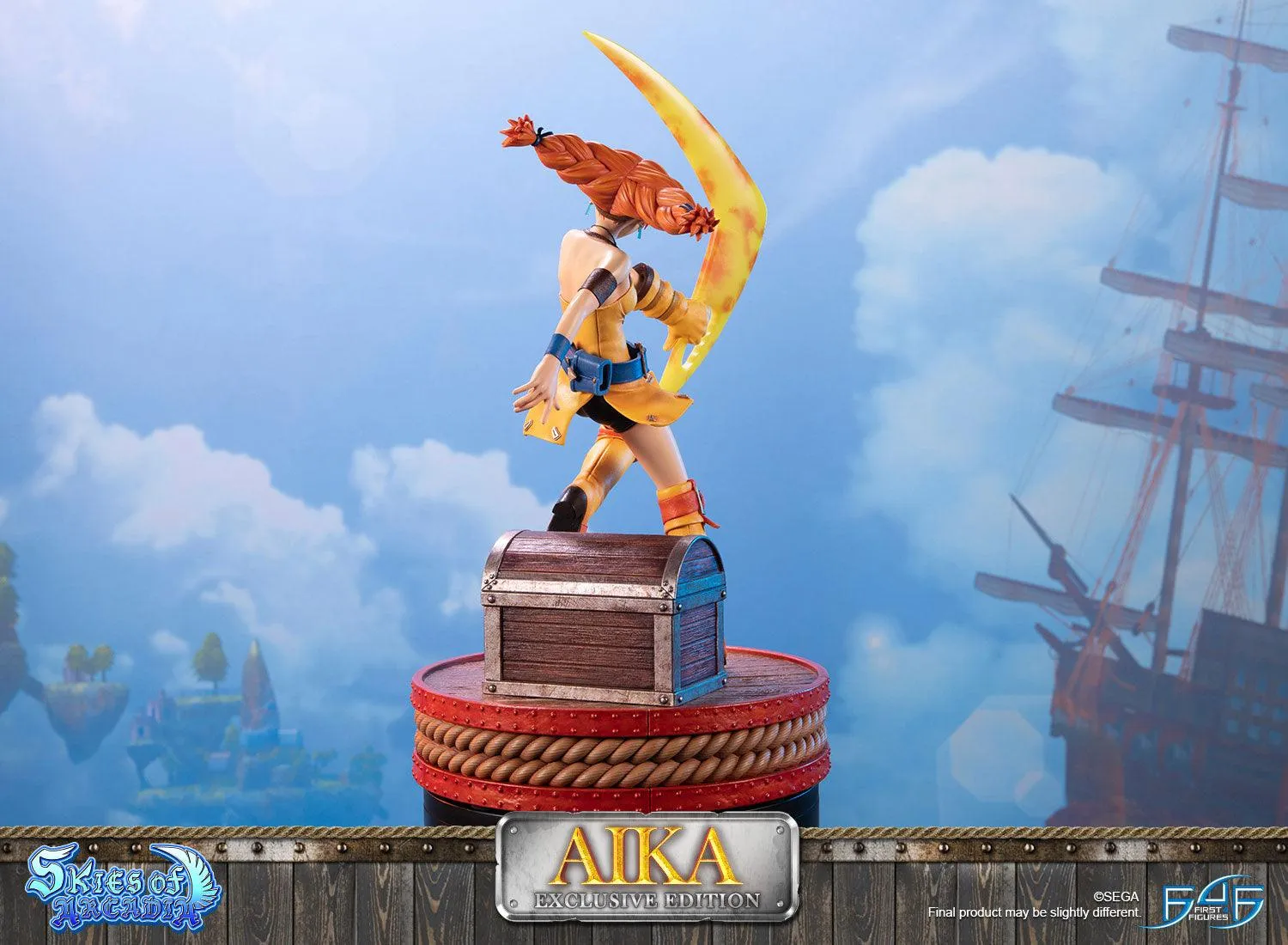 First 4 Figures Skies of Arcadia Aika statuetă Exclusive