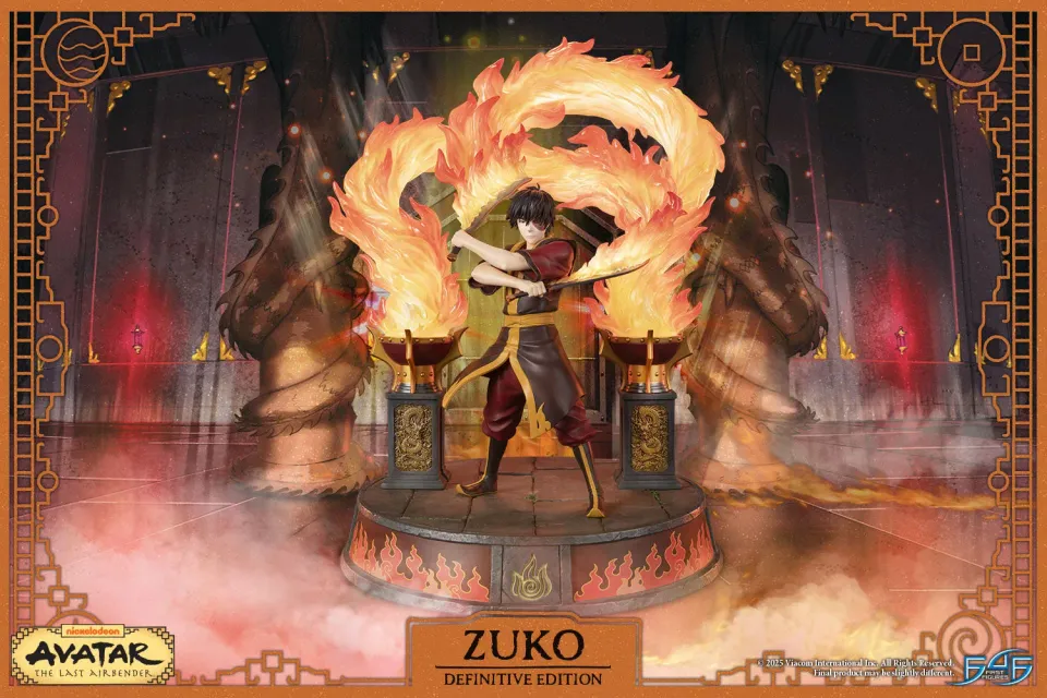 First 4 Figures Avatar Zuko Definitive Edition statuetă rășină LED