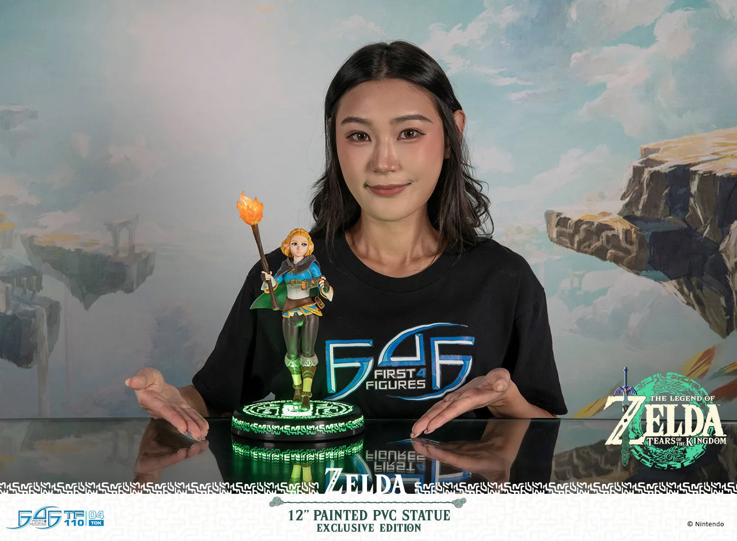 First 4 Figures Tears of the Kingdom Zelda figurina Exclusive