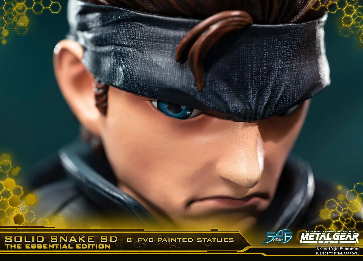 First 4 Figures Metal Gear Solid Snake SD Essential figurina