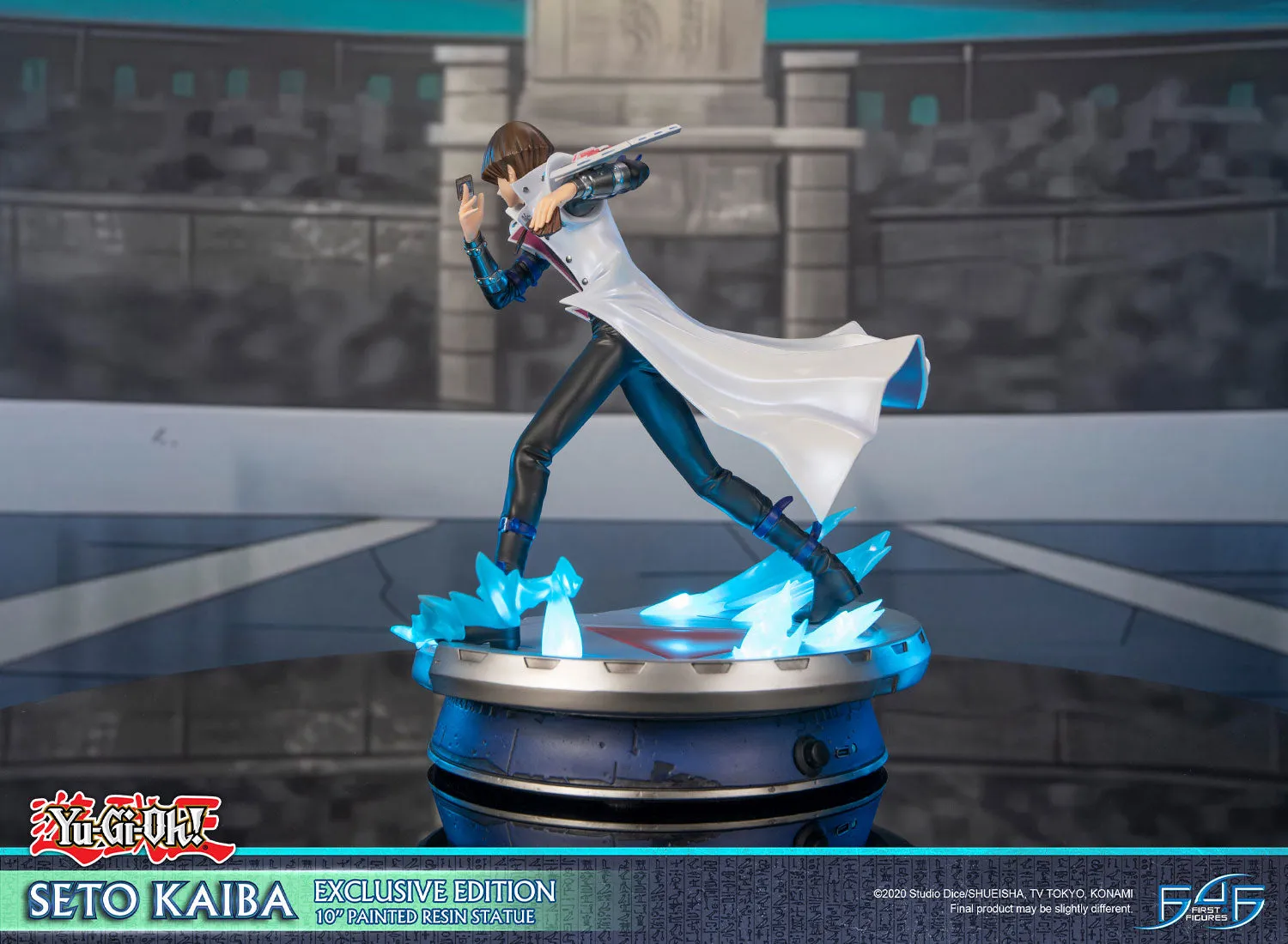 First 4 Figures Yu-Gi-Oh Seto Kaiba statueta LED exclusiv