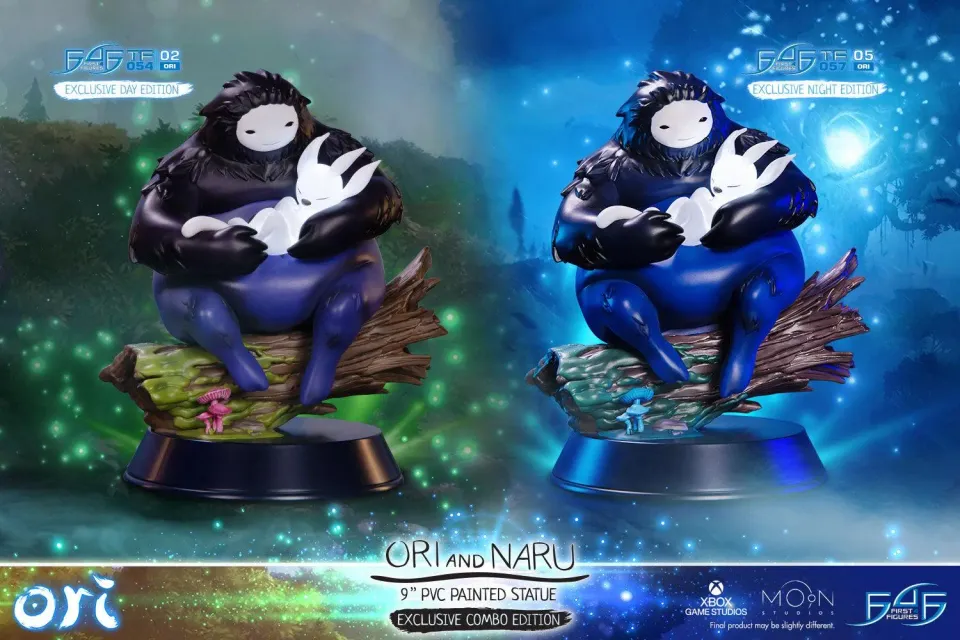 First 4 Figures Ori Ori and Naru statuetă Combo Exclusive LED