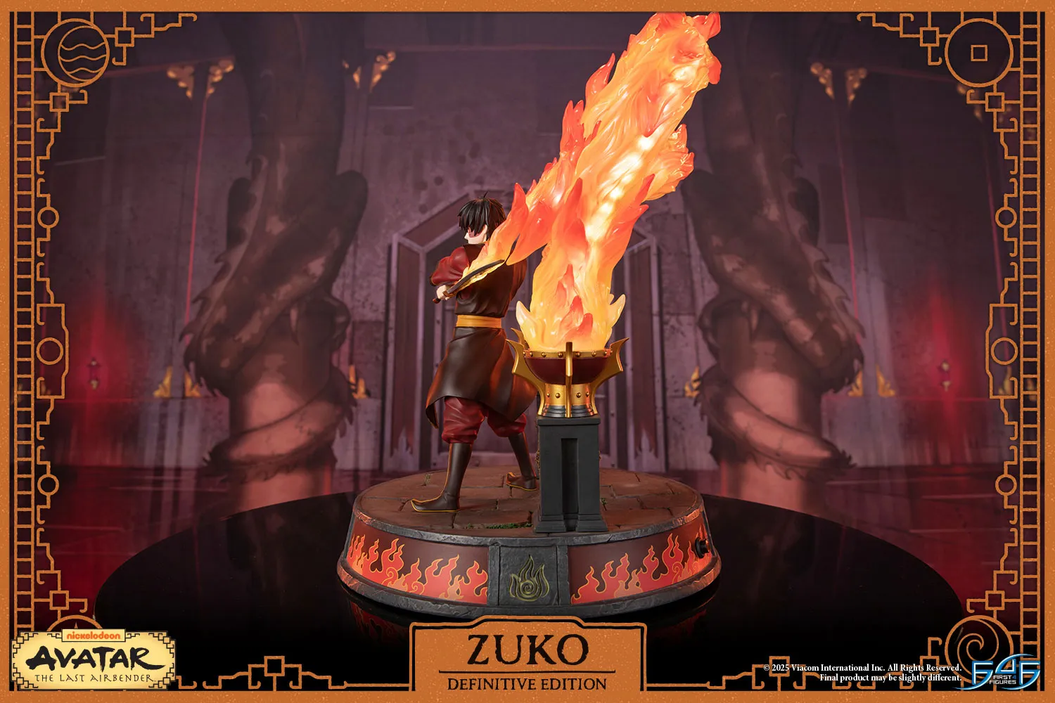 First 4 Figures Avatar Zuko Definitive Edition statuetă rășină LED