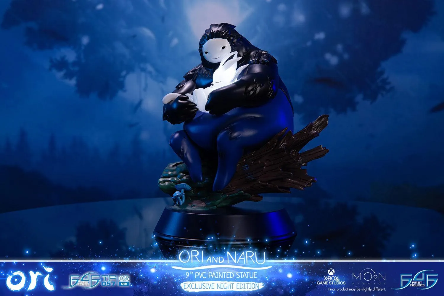 First 4 Figures Ori and Naru Night statuetă PVC LED