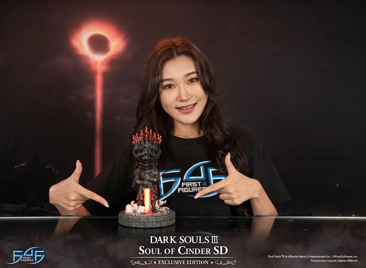 First 4 Figures Dark Souls Soul of Cinder statuetă SD LED