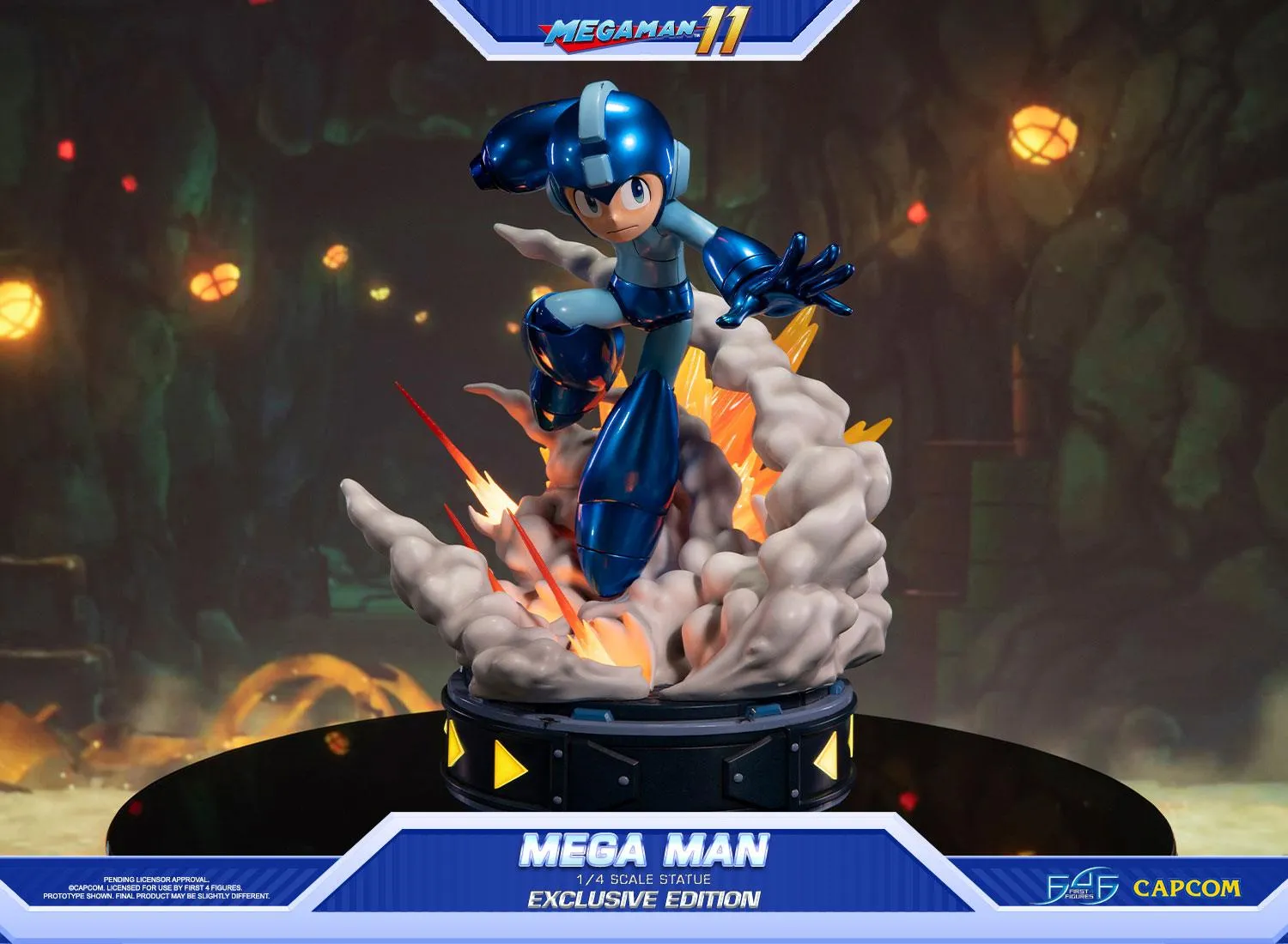 First 4 Figures Mega Man 11 statuetă Exclusive LED rășină