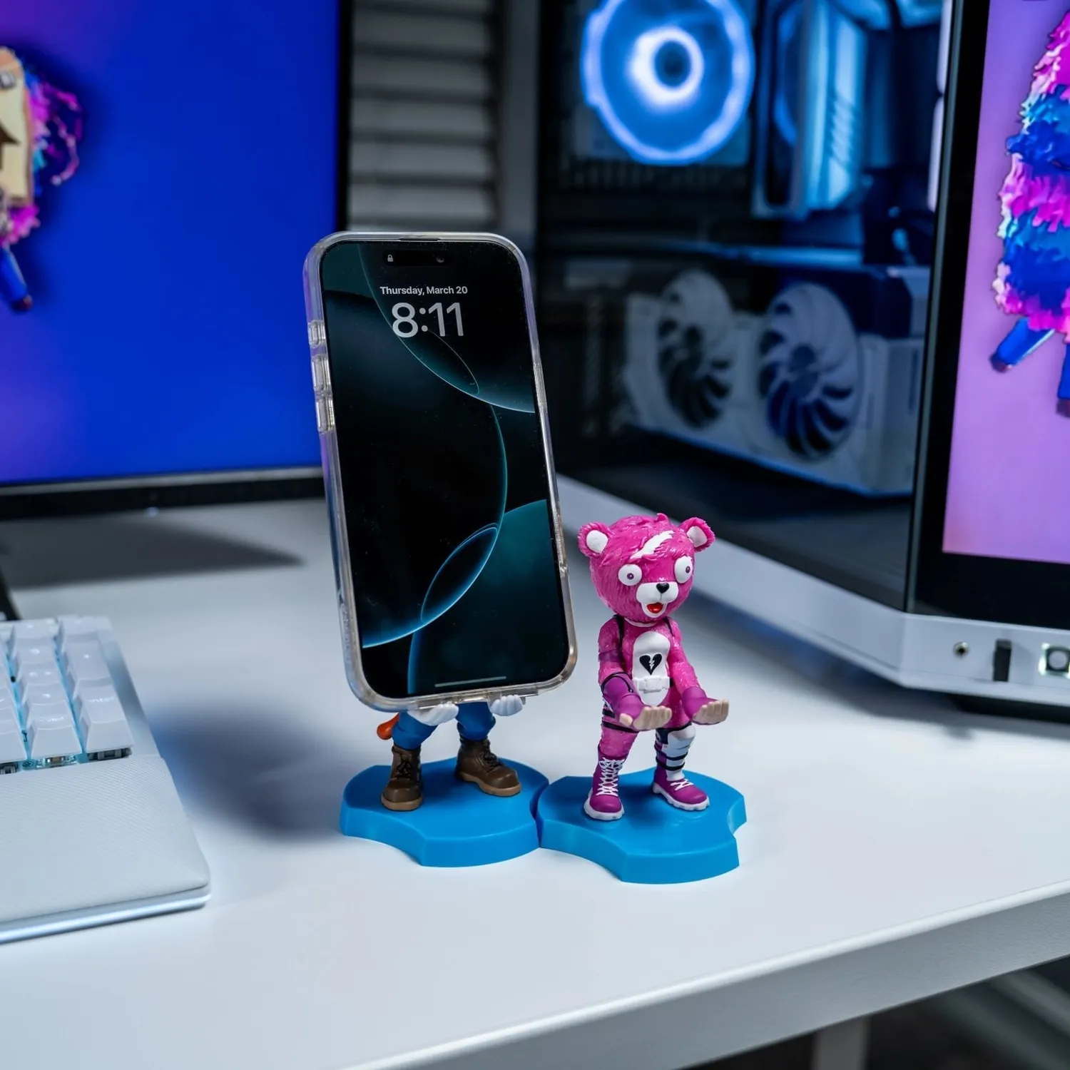 Exquisite Gaming Mini Cuddle Team Leader suport telefon mini