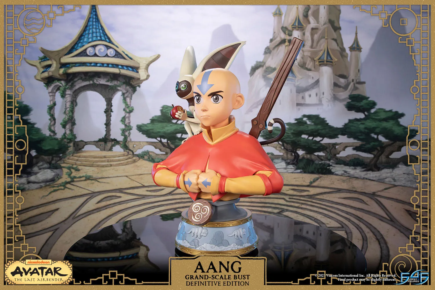 First 4 Figures Avatar Aang bust Definitive LED