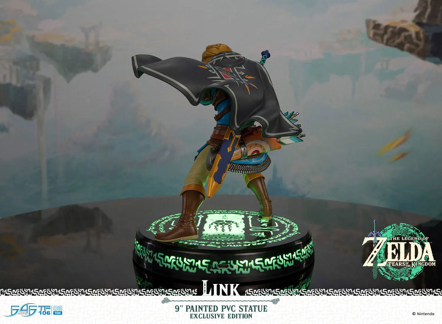 First 4 Figures Link Tears of the Kingdom statueta PVC LED
