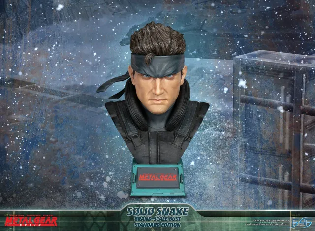 First 4 Figures Metal Gear Solid Snake bust Grand-Scale 31 cm