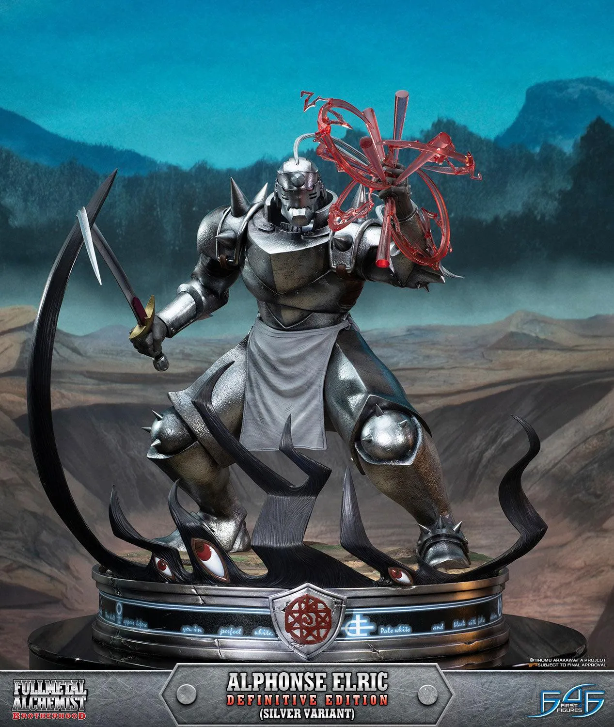 First 4 Figures Alphonse Elric Definitive Edition statuetă Silver