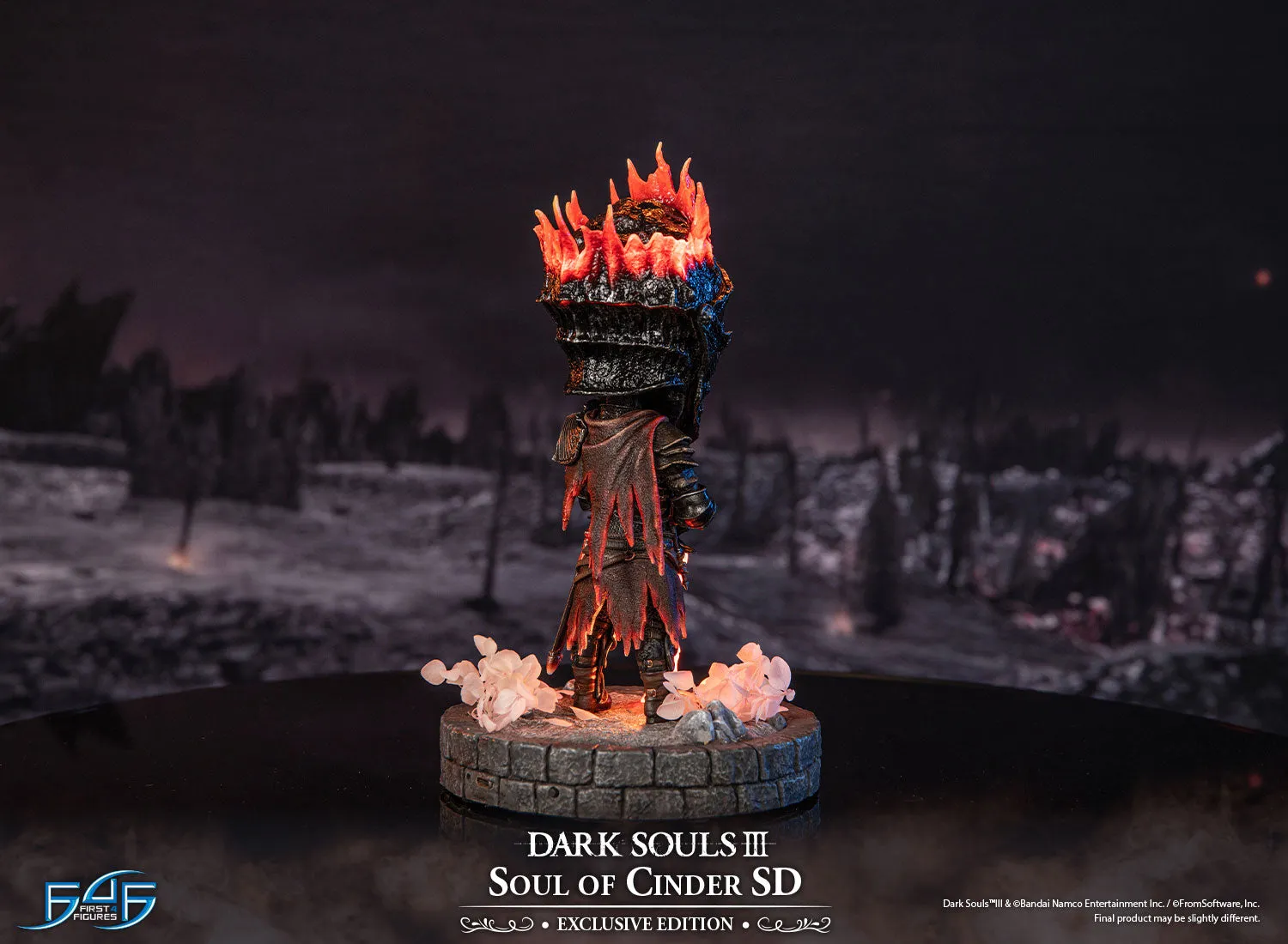 First 4 Figures Dark Souls Soul of Cinder statuetă SD LED
