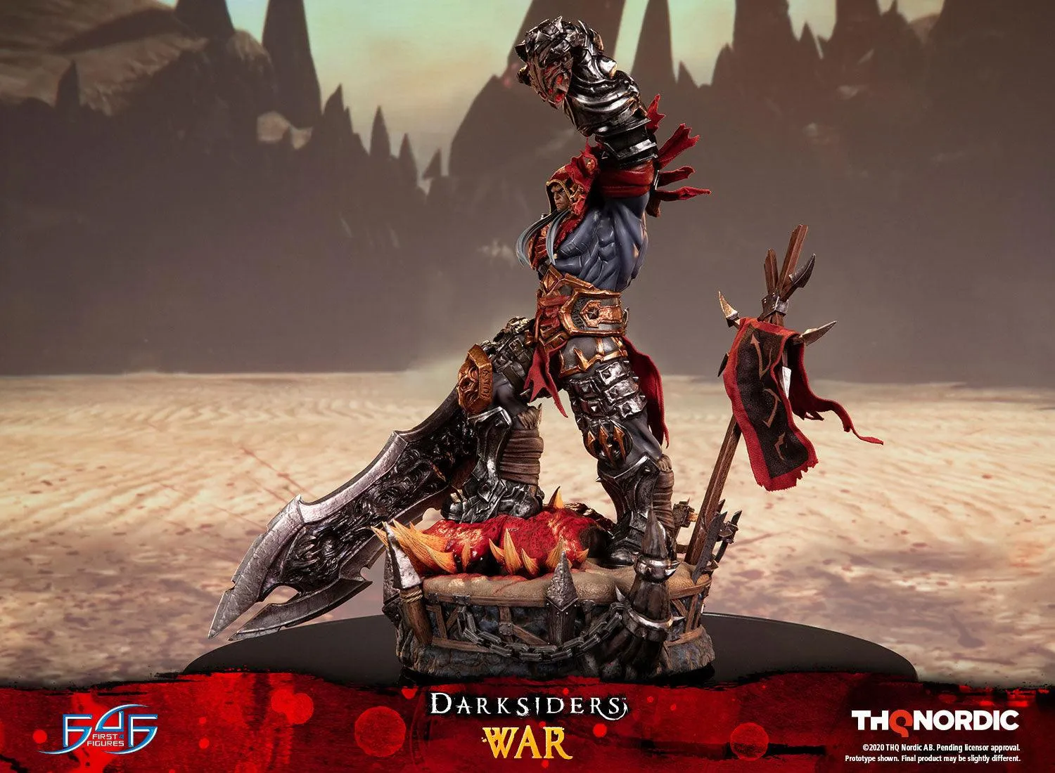 First 4 Figures Darksiders War Standard statuetă rășină 1/6