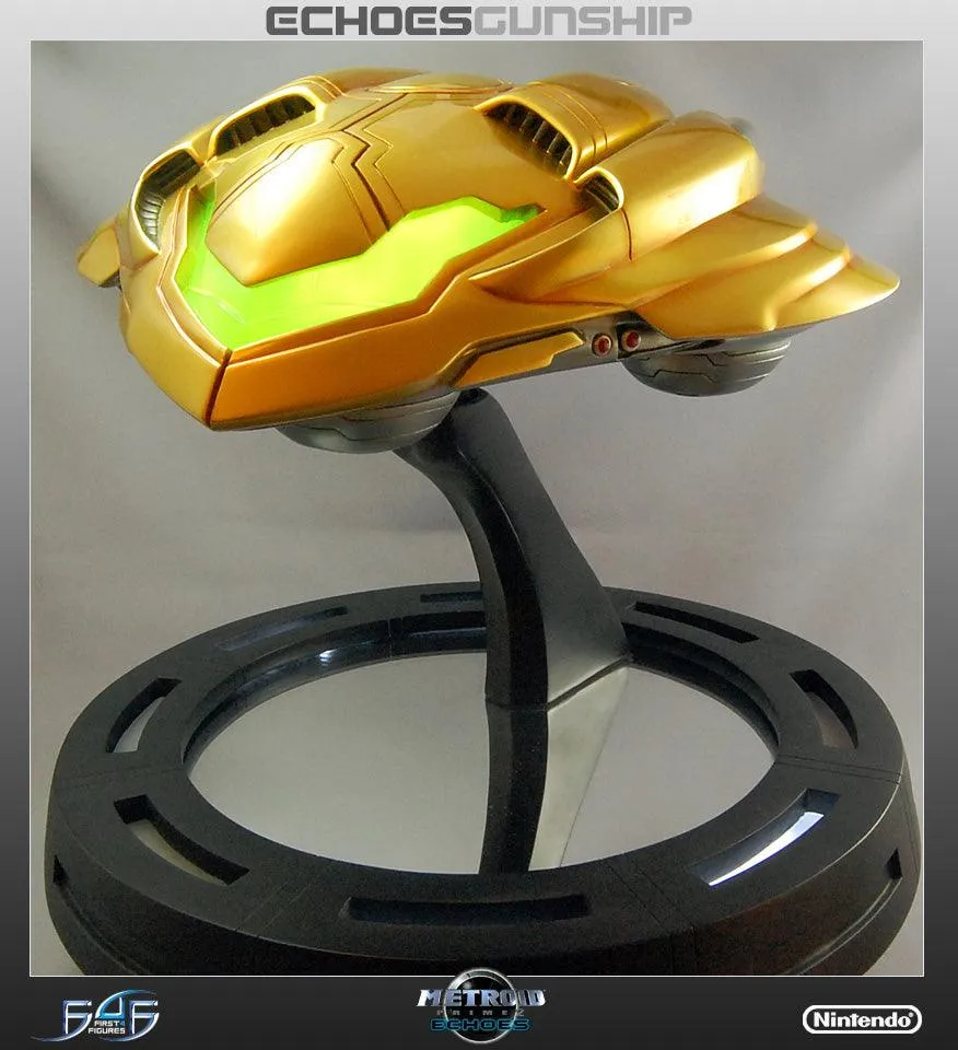 First 4 Figures Metroid Gunship machetă Echoes LED