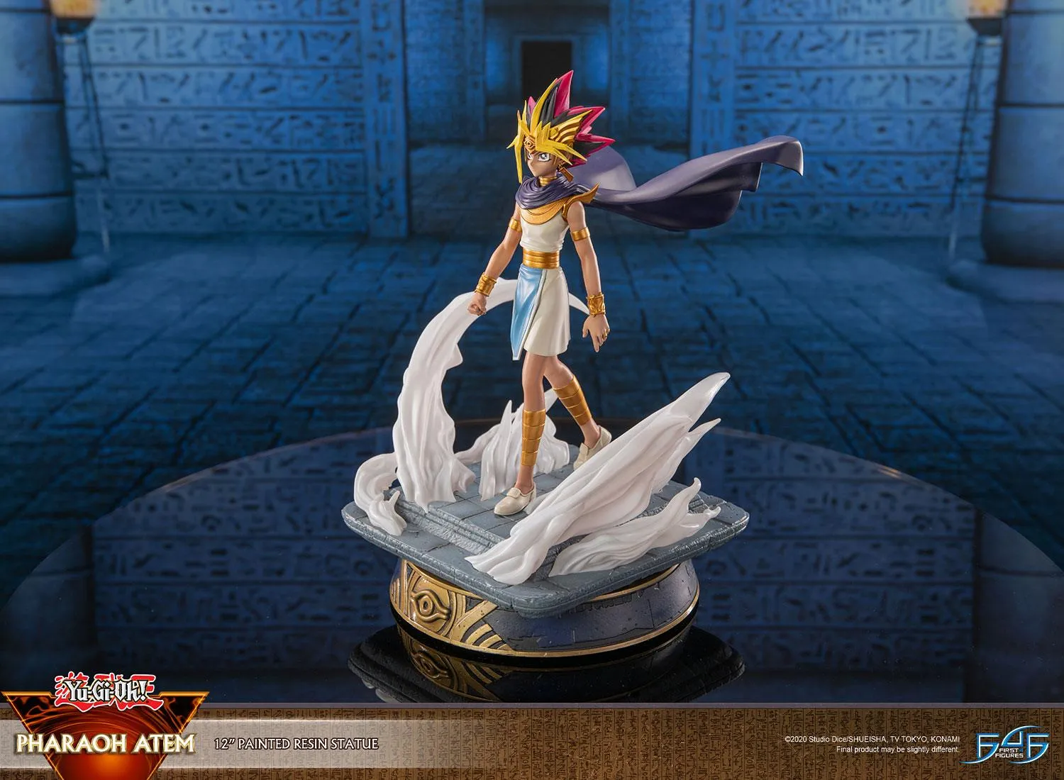 First 4 Figures Yu-Gi-Oh Pharaoh Atem statueta 29 cm