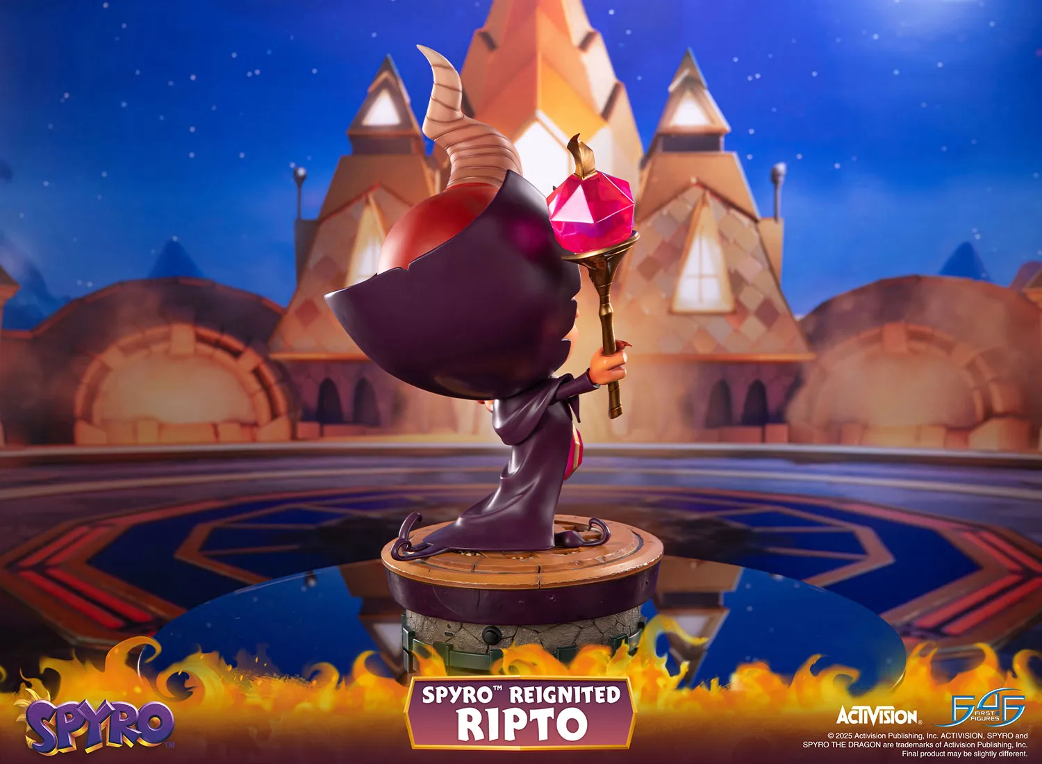 First 4 Figures Spyro Reignited Ripto statuetă rășină 46,5 cm