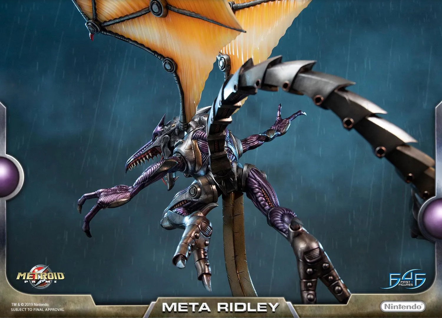 First 4 Figures Metroid Prime Meta Ridley statuie Standard Edition rasina