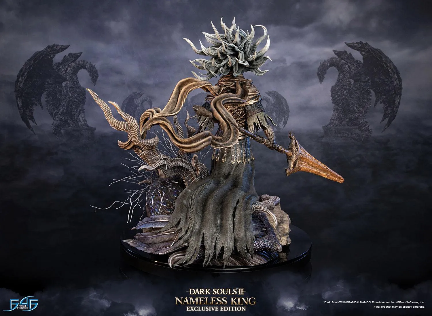 First 4 Figures Dark Souls Nameless King statueta LED