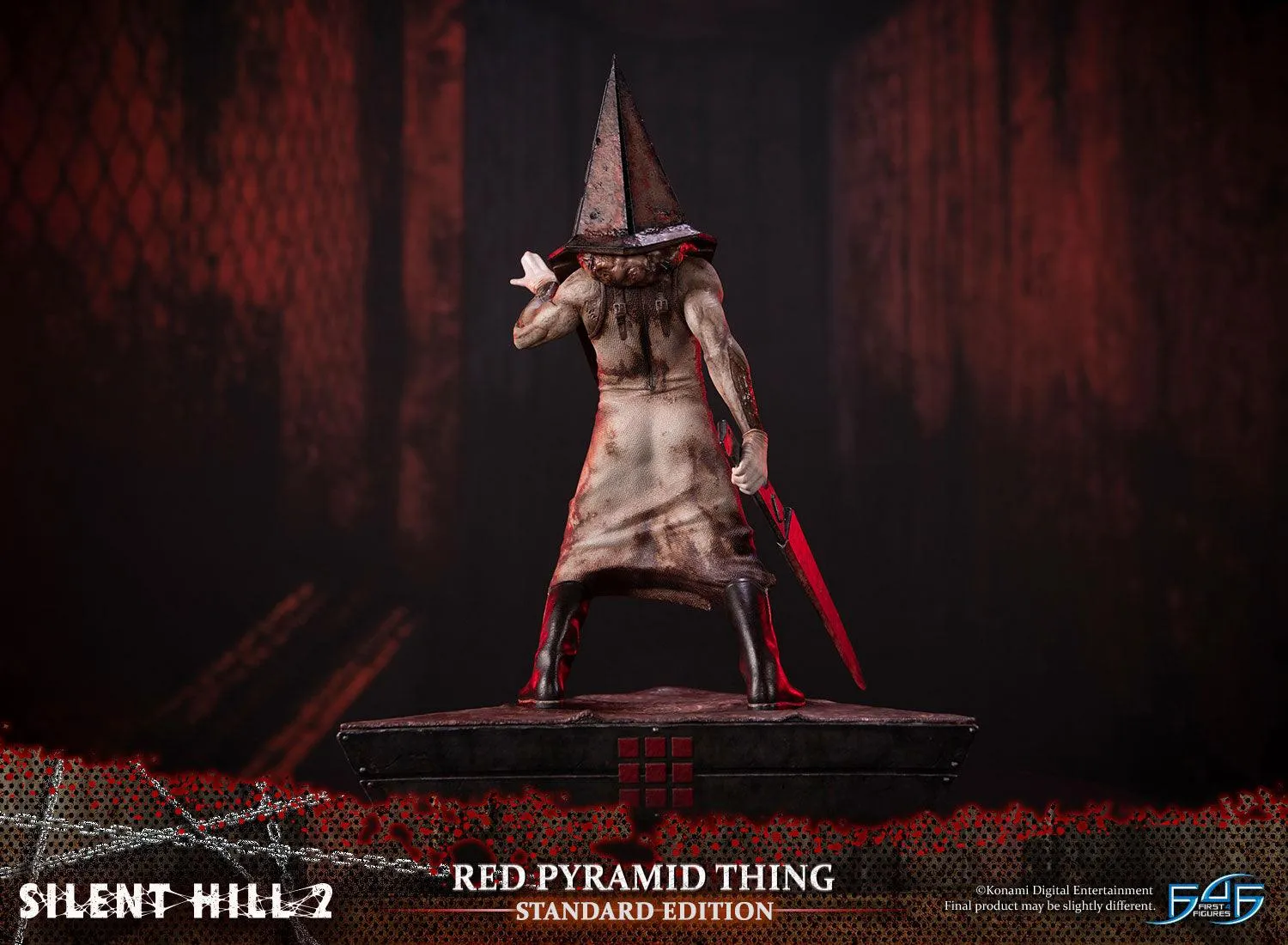 First 4 Figures Silent Hill Red Pyramid Thing statuetă rășină