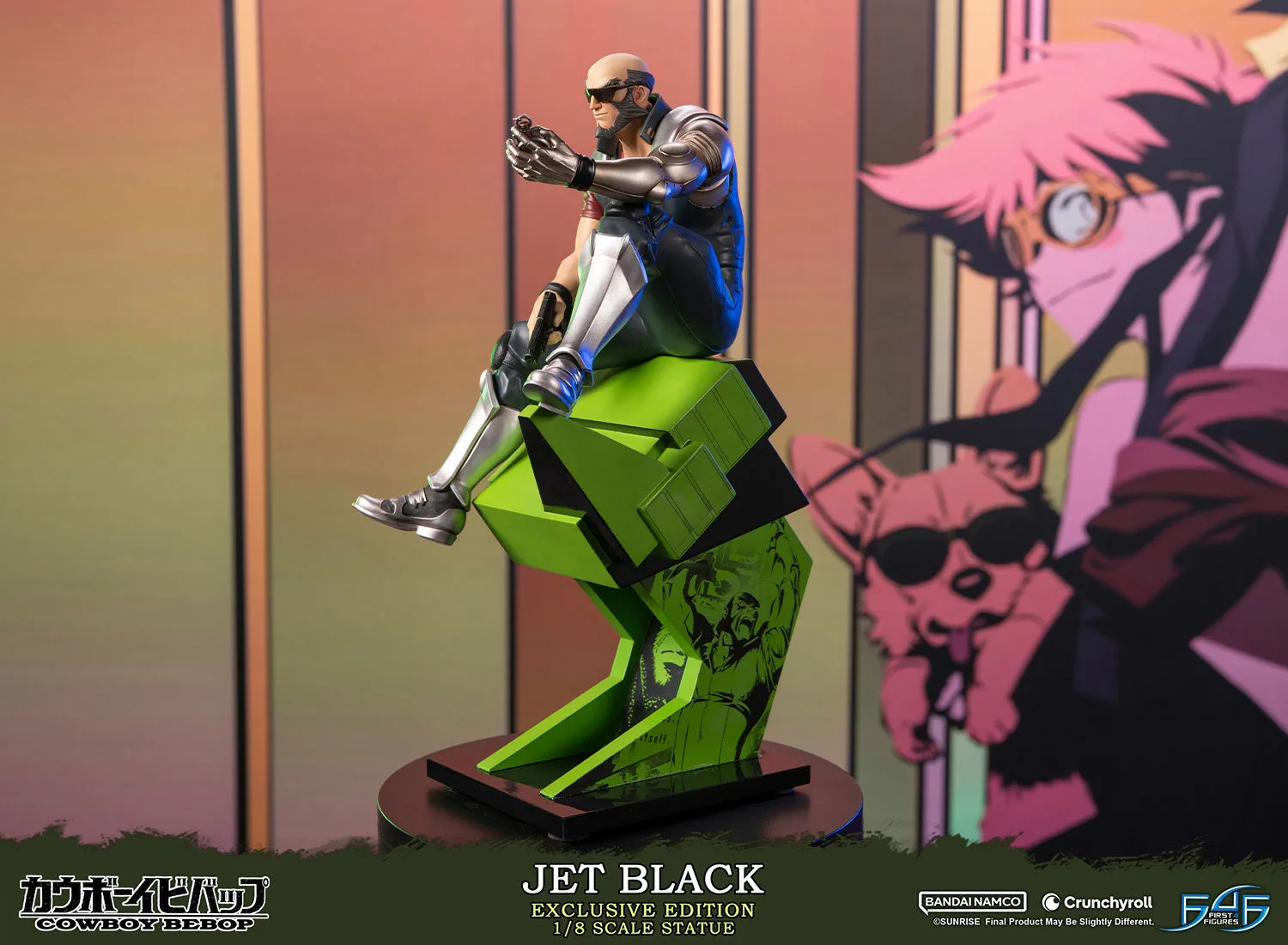 First 4 Figures Cowboy Bebop Jet Black statuetă 1/8 Exclusive