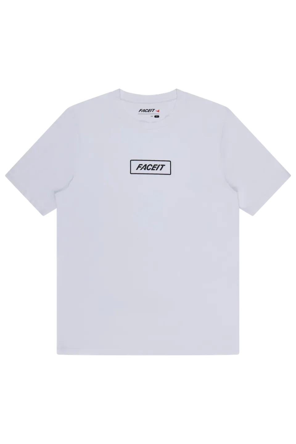 ESL FACEIT Logo tricou alb maneca scurta