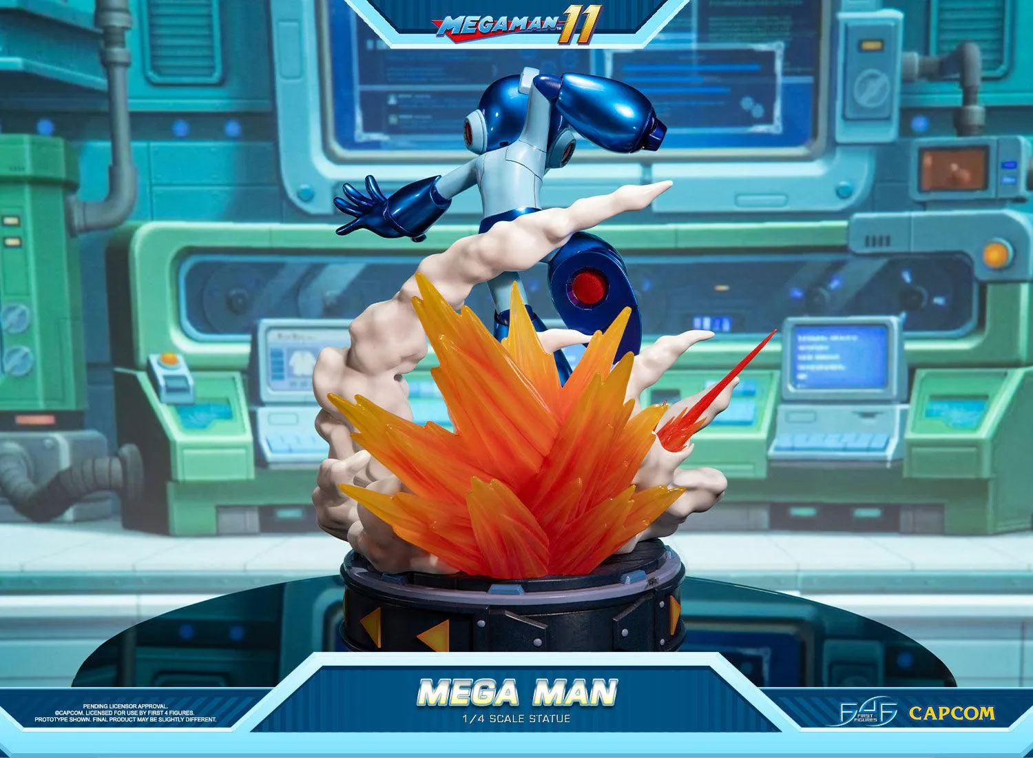 First 4 Figures Mega Man 11 statuetă Standard rășină 41cm