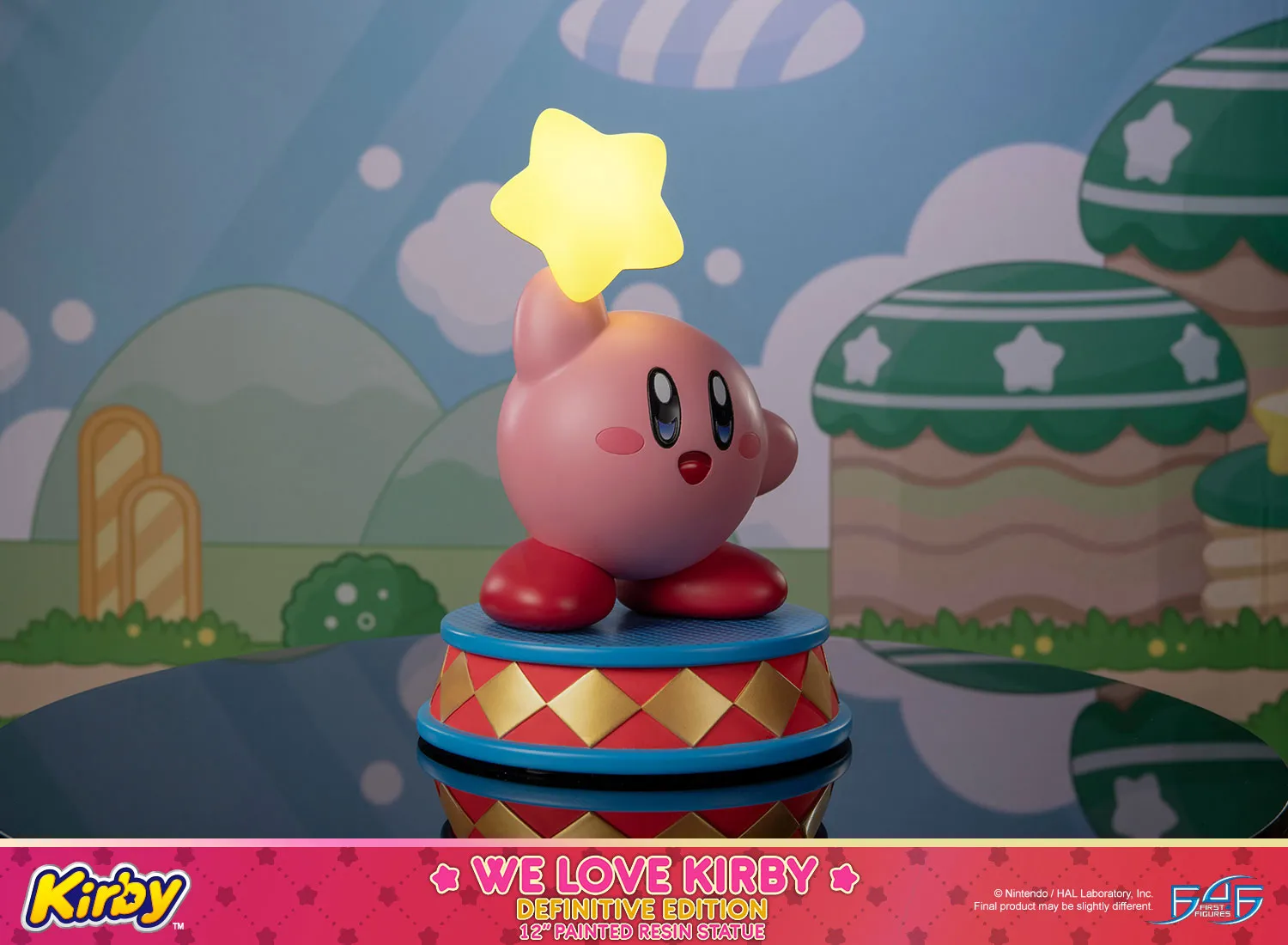 First 4 Figures Kirby We Love Kirby Definitive statuetă LED