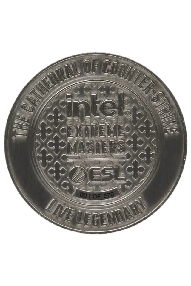 ESL Gaming IEM Cologne 2026 moneda argintie zinc
