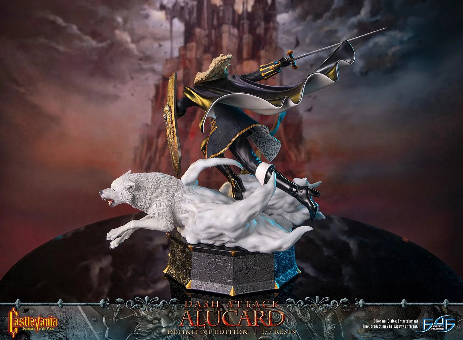 First 4 Figures Castlevania Alucard Dash Attack Definitive statuetă rășină